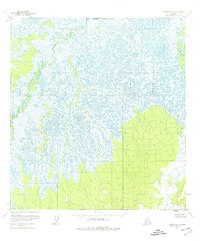 Topo map Iditarod D-5 Alaska