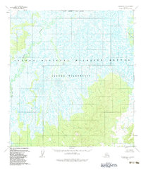 Topo map Iditarod D-5 Alaska
