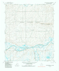 Download a high-resolution, GPS-compatible USGS topo map for Ikpikpuk River A-4, AK (1985 edition)