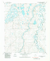 Download a high-resolution, GPS-compatible USGS topo map for Ikpikpuk River C-4, AK (1985 edition)