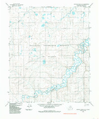 Download a high-resolution, GPS-compatible USGS topo map for Ikpikpuk River C-5, AK (1985 edition)