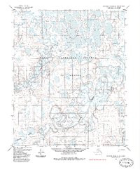 Download a high-resolution, GPS-compatible USGS topo map for Ikpikpuk River D-4, AK (1985 edition)