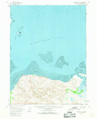 Topo map Iliamna A-3 Alaska