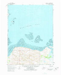 Topo map Iliamna A-3 Alaska
