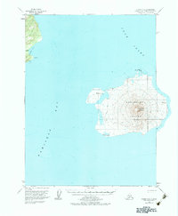 Topo map Iliamna B-2 Alaska