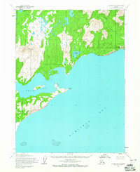 preview thumbnail of historical topo map of Kenai Peninsula County, AK in 1954