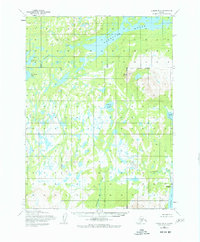 historical topo map of Kenai Peninsula County, AK in 1954