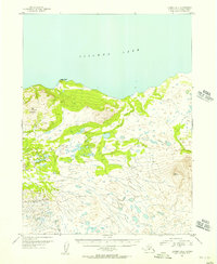 Download a high-resolution, GPS-compatible USGS topo map for Iliamna B-6, AK (1956 edition)