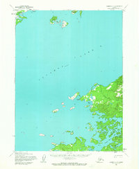 Download a high-resolution, GPS-compatible USGS topo map for Iliamna C-5, AK (1965 edition)