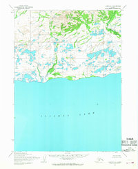 Topo map Iliamna C-7 Alaska