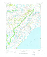 Download a high-resolution, GPS-compatible USGS topo map for Iliamna C-8, AK (1975 edition)