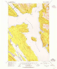 preview thumbnail of historical topo map of Juneau County, AK in 1954