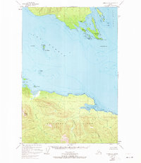 1948 Map of Juneau A-4, 1971 Print