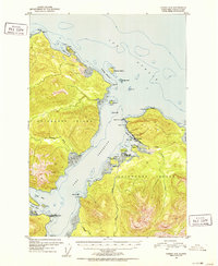 Download a high-resolution, GPS-compatible USGS topo map for Juneau A-5, AK (1952 edition)