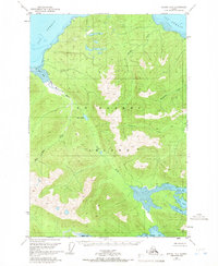 Topo map Juneau A-6 Alaska