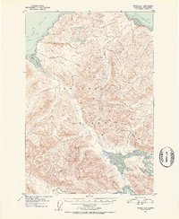 Download a high-resolution, GPS-compatible USGS topo map for Juneau A-6, AK (1952 edition)