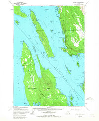 Topo map Juneau B-3 Alaska
