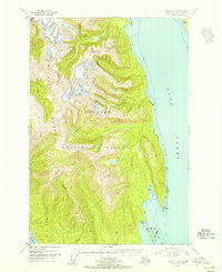 1948 Map of Juneau B-4, 1956 Print