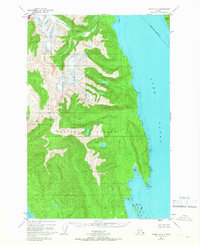 1948 Map of Juneau B-4, 1966 Print
