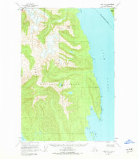 Download a high-resolution, GPS-compatible USGS topo map for Juneau B-4, AK (1974 edition)