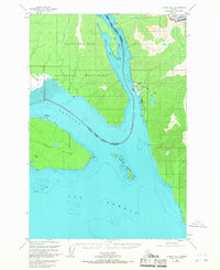 Topo map Juneau B-5 Alaska