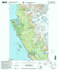 Download a high-resolution, GPS-compatible USGS topo map for Juneau C-3, AK (2000 edition)