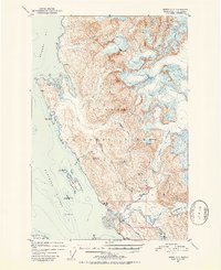Download a high-resolution, GPS-compatible USGS topo map for Juneau C-3, AK (1953 edition)