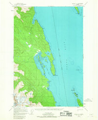 Topo map Juneau C-4 Alaska
