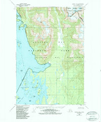 Download a high-resolution, GPS-compatible USGS topo map for Juneau C-6, AK (1988 edition)