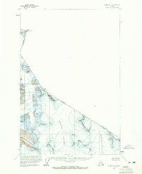 Topo map Juneau D-1 Alaska