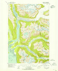 Download a high-resolution, GPS-compatible USGS topo map for Juneau D-3, AK (1954 edition)