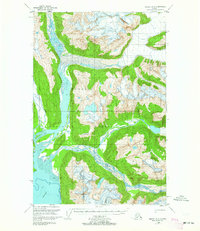 Download a high-resolution, GPS-compatible USGS topo map for Juneau D-3, AK (1964 edition)