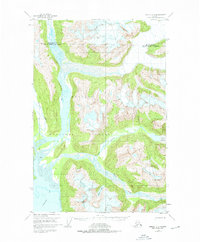 preview thumbnail of historical topo map of Juneau County, AK in 1948