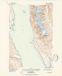 preview thumbnail of historical topo map of Haines County, AK in 1951