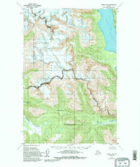 Download a high-resolution, GPS-compatible USGS topo map for Juneau D-5, AK (1995 edition)