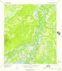 Topo map Kantishna River A-2 Alaska