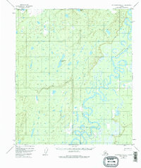 Topo map Kantishna River C-1 Alaska