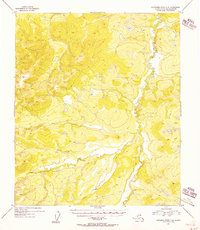 preview thumbnail of historical topo map of Yukon-Koyukuk County, AK in 1955