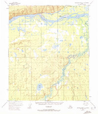 Topo map Kantishna River D-2 Alaska