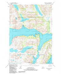 Download a high-resolution, GPS-compatible USGS topo map for Karluk A-1, AK (1984 edition)