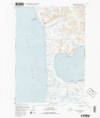 Download a high-resolution, GPS-compatible USGS topo map for Karluk A-2, AK (1975 edition)