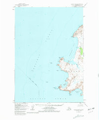 Topo map Karluk B-3 Alaska
