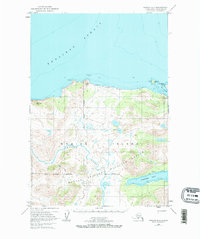 Topo map Karluk C-1 Alaska