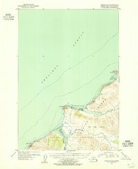 Download a high-resolution, GPS-compatible USGS topo map for Karluk C-2, AK (1955 edition)