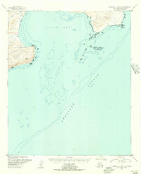preview thumbnail of historical topo map of Kodiak Island County, AK in 1951