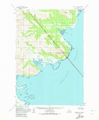 Download a high-resolution, GPS-compatible USGS topo map for Karluk D-4, AK (1974 edition)