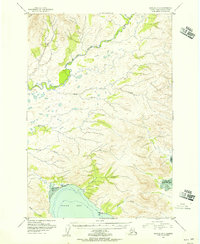 Topo map Karluk D-5 Alaska