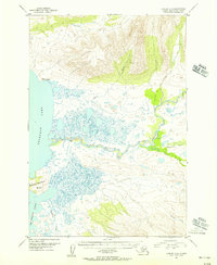 Topo map Karluk D-6 Alaska