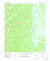 Topo map Kateel River A-4 Alaska