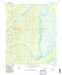 Download a high-resolution, GPS-compatible USGS topo map for Kateel River A-4, AK (1986 edition)